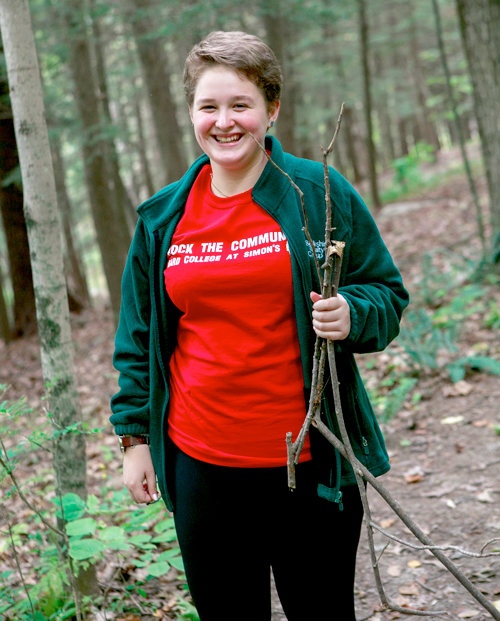 Jess Parrot participating in the 2016 Rock the Community: A Day of Service in Honor of Emily Fisher