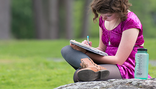 girl reading