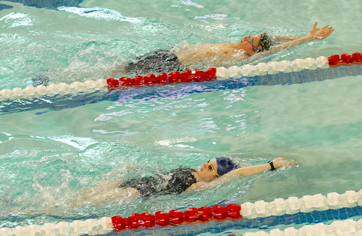 Swimming in Kilpatrick Pool