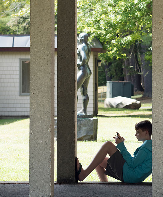 Student Sitting